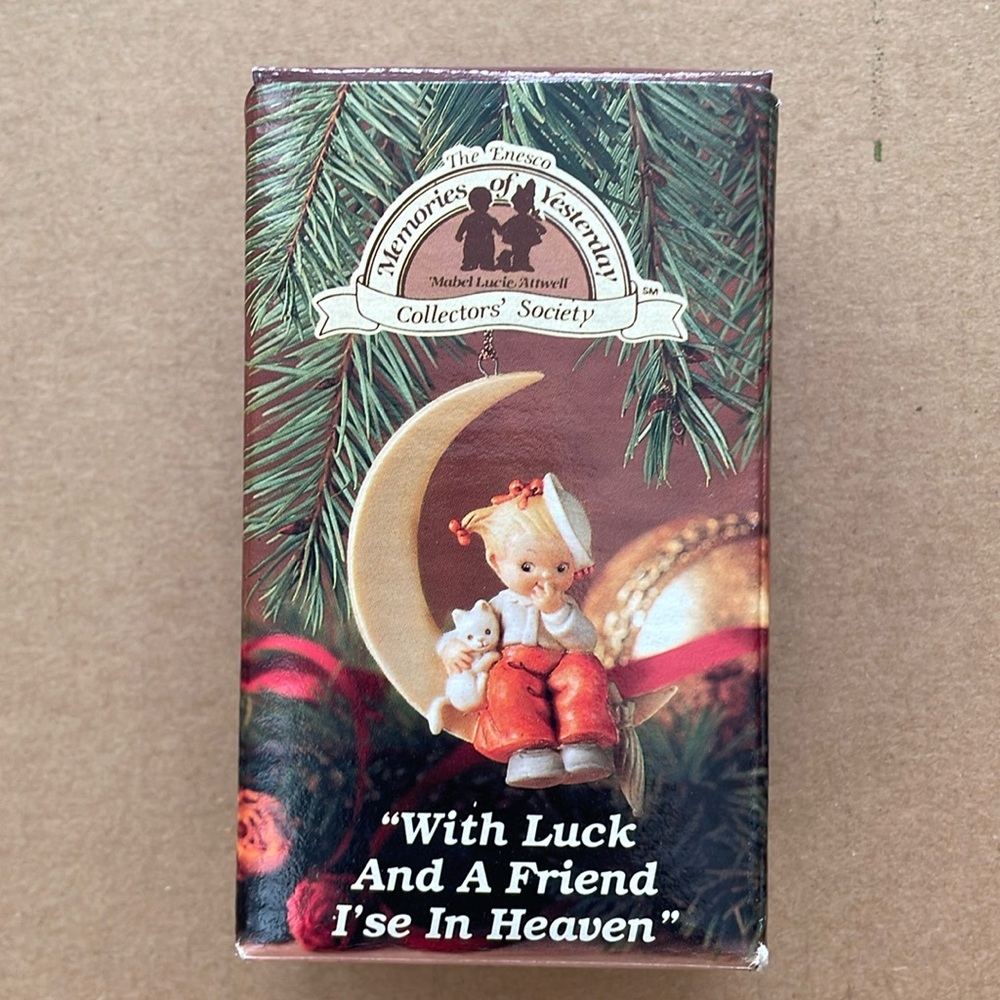 Memories of Yesterday “With Luck And A Friend I’se In Heaven” Members only©️1992